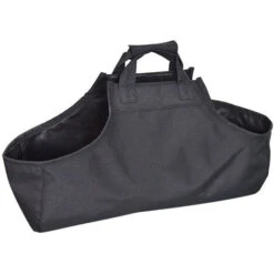 Panier à Bois　Grand Sac De Transport De Bûches En Toile 18 Cm X 18 Cm X 52 Cm Paniers De Support De Bûches De Cheminée étanches Et Durables Paniers De Stockage De Bûches Paniers De Bois D'intérieur Po