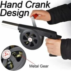 Souffleur Manuel Barbecue, Ventilateur De Barbecue, Convient Pour La Cuisine En Plein Air, Cheminée, Camping, Pour Soufflet De Feu De Barbecue Outil A Manivelle 11 Souffleur Manuel Barbecue, Ventilateur De Barbecue, Convient Pour La Cuisine En Plein Air, Cheminée, Camping, Pour Soufflet De Feu De Barbecue Outil A Manivelle -Ubbink Magasin 96363105 5