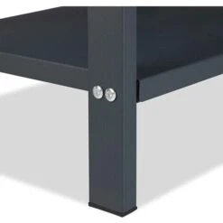 Porte-bois En Métal 2 étagères Cheminée Poêle 100x60x30 -Ubbink Magasin 96517183 3