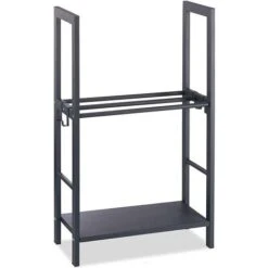 Porte-bois En Métal 2 étagères Cheminée Poêle 100x60x30 -Ubbink Magasin 96517183 5