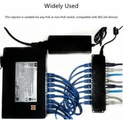 Injecteur POE-8-ENC (Aucune Alimentation) Power Over Ethernet 8 Port Conforme IEEE 802.3af Passif Midspan Multiport 10/100 Débit, Compatible Alimentation 1256V, (FBA-POE-8-ENC) -Ubbink Magasin 97058886 3