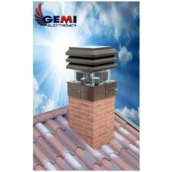 Extracteur De Fumée Pour Cheminèe Aspirateur Aspire-Fumée Électrique Ventilateur D'aspiration Extracteur Électrique De Fumées Pour Poêle Thermique Barbecue Modèle Professionnel Gemi Elettronica -Ubbink Magasin 98523235 4