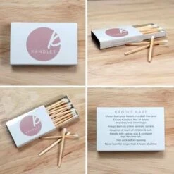 Faites Correspondre Le Processus De Matériel De Boîte D'allumettes Publicitaire D'impression De Carte Blanche En Option-10 Pièces -Ubbink Magasin 98874071 3