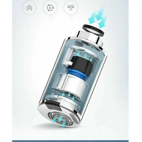 Trésor D'économie D'eau à Induction Automatique Robinet à Induction Chaude Et Froide Capteur Infrarouge Intelligent 7 Trésor D'économie D'eau à Induction Automatique Robinet à Induction Chaude Et Froide Capteur Infrarouge Intelligent – Image 5